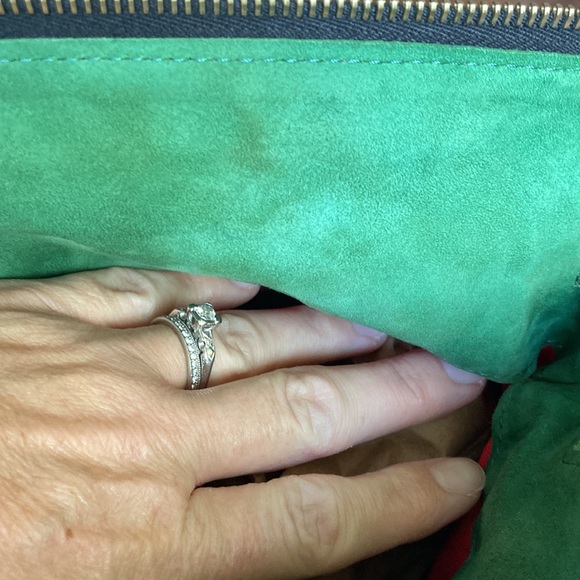 Dooney & Burke Large Florentine Black Leather Satchel! 🦆 - Picture 14 of 15